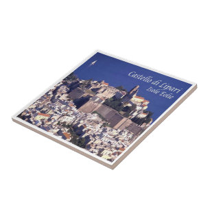 Carreau SCL046 AEOLIAN ISLANDS LIPARI, Sicile,