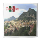 Carreau SCL063 TAORMINA, Sicile, Italie, (Devant)