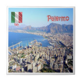 Carreau SCL074 PALERMO, Sicile, Italie, (Devant)
