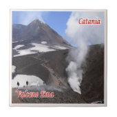 Carreau SCL089 CATANIE, ETNA, Sicile, Italie, (Devant)