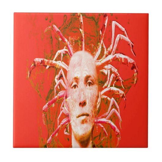 Carreau Scorpion rouge (Devant)