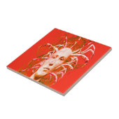 Carreau Scorpion rouge (Côté)