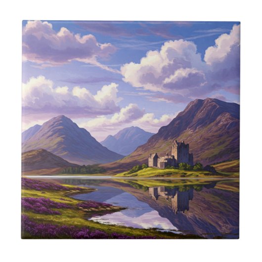 Carreau Scotland Scottish Highlands Castle Travel (Devant)