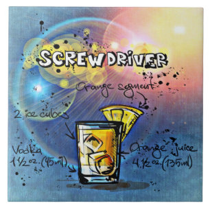 Carreau Screwdriver Cocktail Recipe Blue Bar