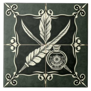 Carreau Scribe - Arts Et Artisanat Carrelage Céramique