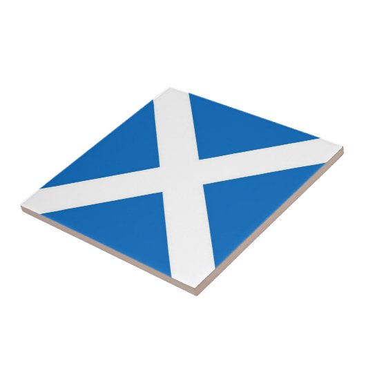CARREAU SCT001 DRAPEAU ÉCOSSE-ÉCOSSE, (Côté)
