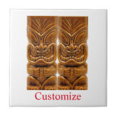 Carreau Sculpture Gold Tiki Thunder_Cove (Devant)