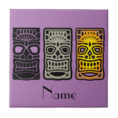 Carreau Sculptures Triple Tiki Thunder_Cove (Devant)