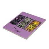 Carreau Sculptures Triple Tiki Thunder_Cove (Côté)