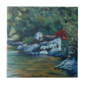 Carreau Se faufiler sur un arc-en-ciel (Devant)