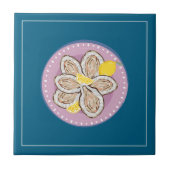 Carreau Seafood Oyster Platter Lemon Design (Devant)
