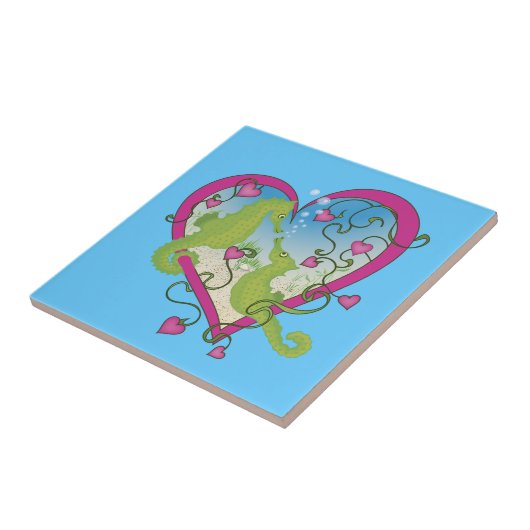 Carreau Seahorse Love (Côté)