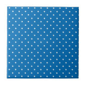 Carreau Seamless blue background polka dot pattern  (Devant)