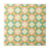 Carreau Seamless retro pattern with rounded squares (Devant)