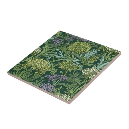 Carreau Seamless William Morris style floral pattern (Côté)