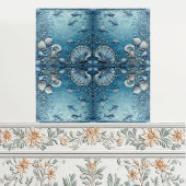 Carreau Seashell Aquatic Fish Underwater Bubble Backsplash