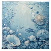 Carreau Seashell Aquatic Fish Underwater Filtering Light  (Devant)