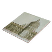 Carreau Section transversale longitudinale de St Peter à (Côté)