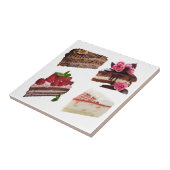 Carreau Sélection de gâteaux mignons desserts (Côté)