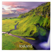 Carreau Seljalandfoss, Islande (Devant)