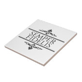 Carreau Semper Fidelis (Côté)