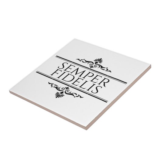 Carreau Semper Fidelis (Côté)