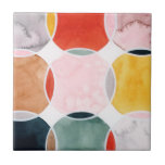 Carreau Sensal - Motif circulaire<br><div class="desc">Sensical III par Grace Popp. Caractéristiques cercles avec des couleurs qui se chevauchent qui créent un design amusant et joyeux.| 141949GG</div>