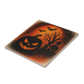 Carreau Sensational Spray Art Pumpkin Halloween (Côté)