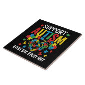 Carreau Sensibilisation à l'autisme (Côté)