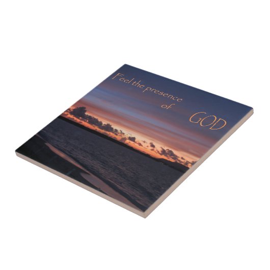 Carreau Sentez la présence de DIEU (Côté)