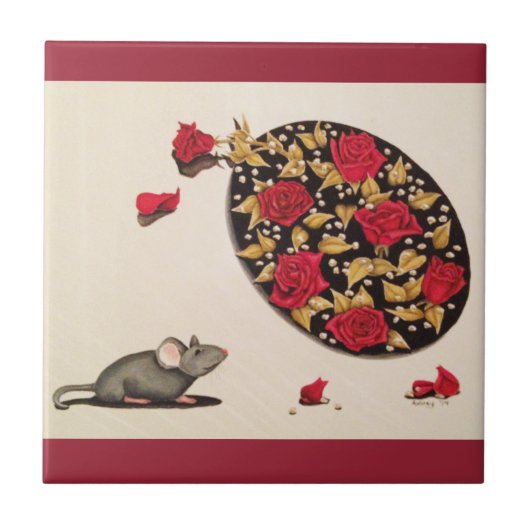 Carreau Sentez les roses (Devant)