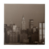 Carreau Sepia New York (Devant)