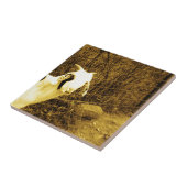 Carreau Sepia tone Chèvre (Côté)