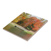 Carreau Sept sources Pont d'automne III Paysage d'automne (Côté)