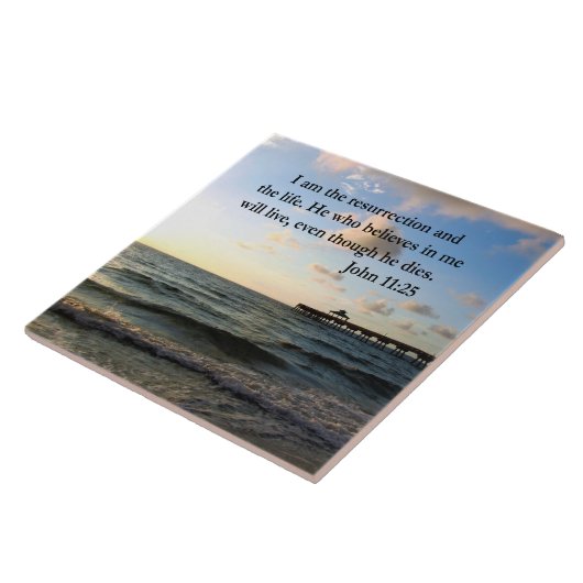 CARREAU SERENE JOHN 11:25 CONCEPTION DE SCRIPTURE (Côté)