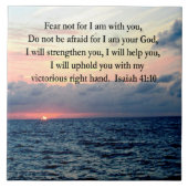 CARREAU SERENE SCELER ISAIAH 41:10 (Devant)