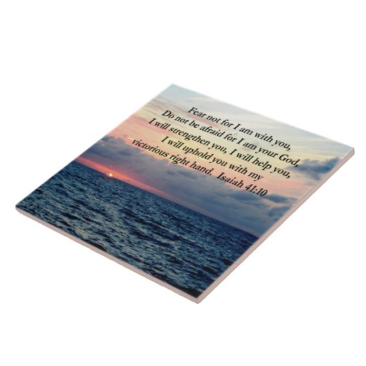 CARREAU SERENE SCELER ISAIAH 41:10 (Côté)