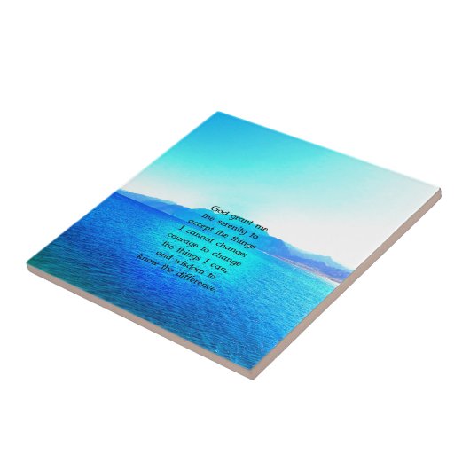 Carreau Serenity Prayer (Côté)