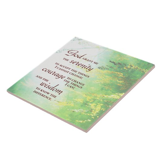 Carreau Serenity Prayer (Côté)