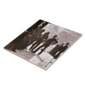 Carreau Sergents recruteurs à Westminster, 1876-77 (bois (Côté)