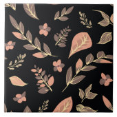 Carreau Série de conceptions de fleurs (Devant)