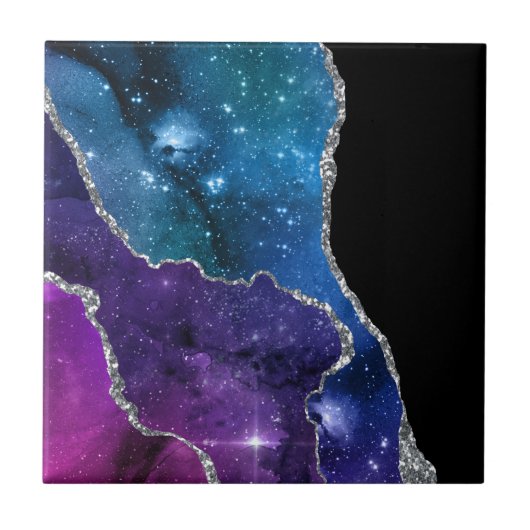 Carreau Série Galaxie Agate Design 23 (Devant)