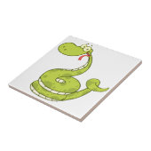 Carreau Serpent vert (Côté)