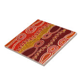 Carreau Serpents aborigènes . (Côté)