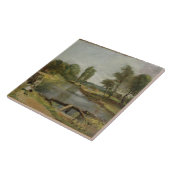 Carreau Serrure de Flatford, 1810-11 (huile sur le papier (Côté)