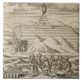 Carreau Servez d'équipier le massacre et des ours (Devant)