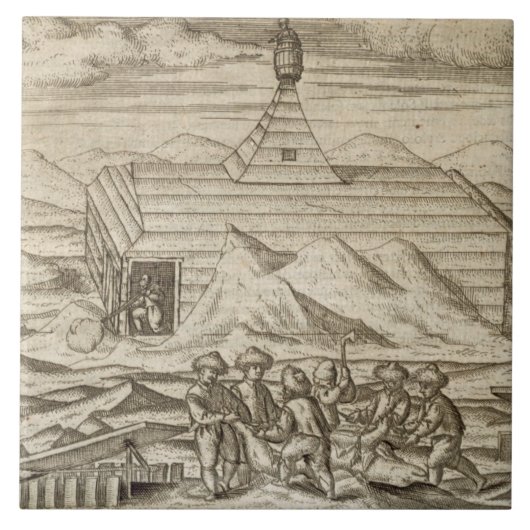 Carreau Servez d'équipier le massacre et des ours (Devant)