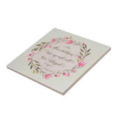 Carreau Ses Enfants Se Laissent Et L'Appelent Bénie (Côté)