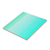 Carreau Seulement vert de mer de couleur Ombre (Côté)