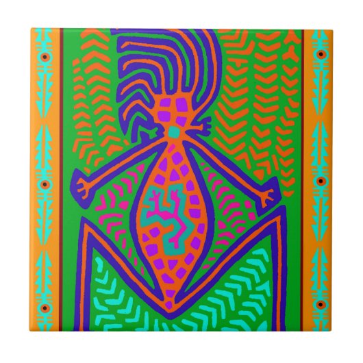 Carreau Shaman Terre Mère (Devant)